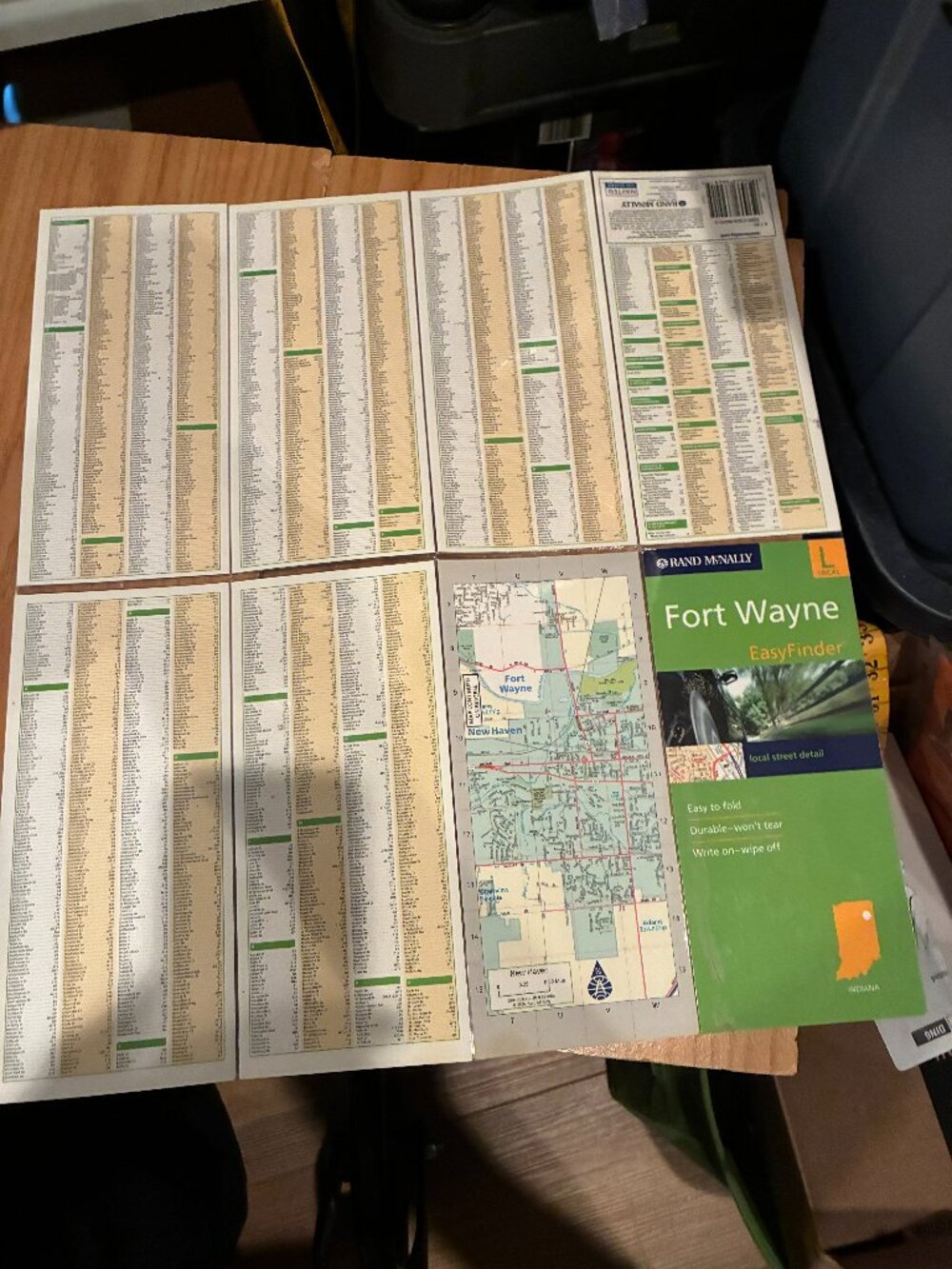 Rand McNally Fort Wayne IN 2006 Map